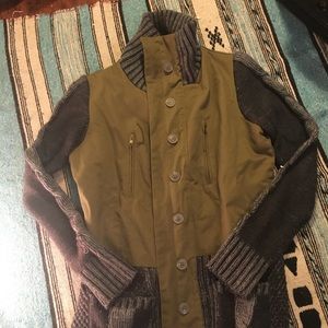 Thread Supply Sweater Military Jacket